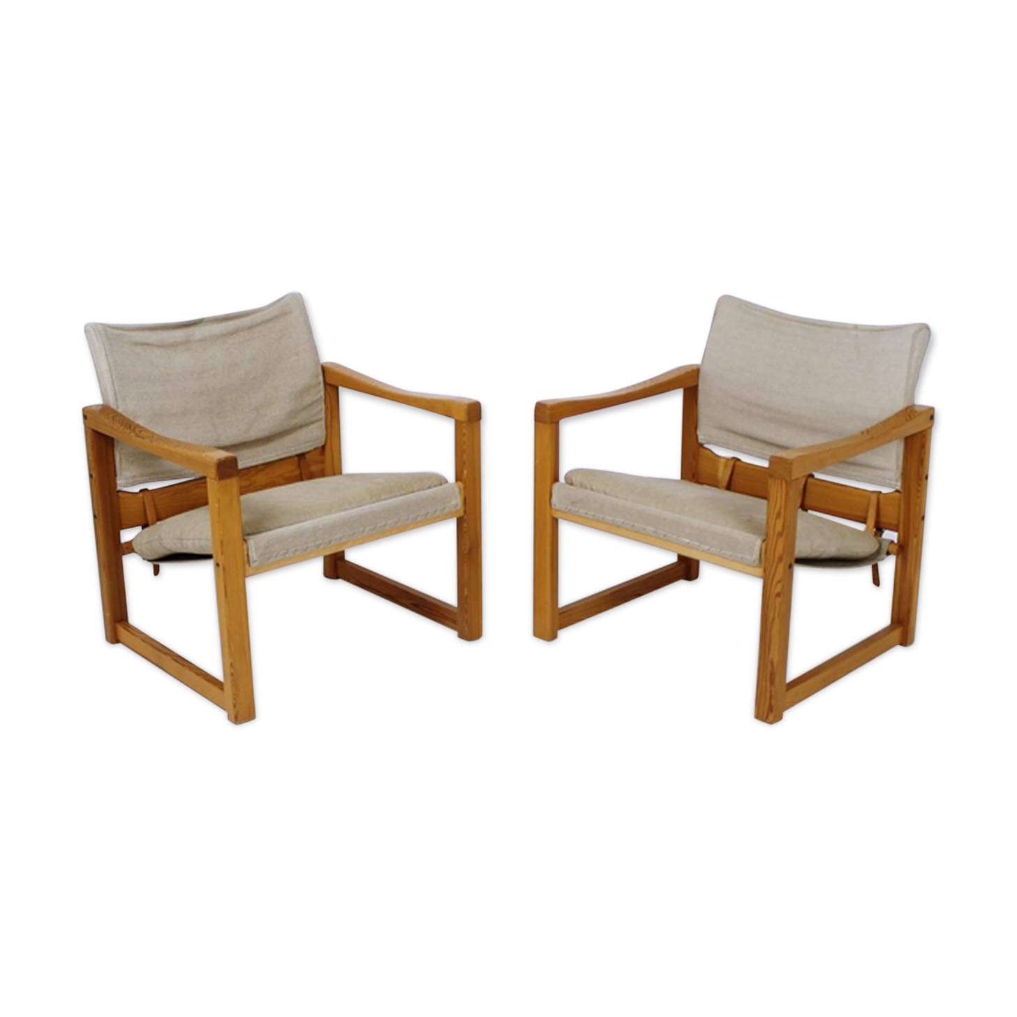 Pair of Armchairs Karin Mobring 1970s