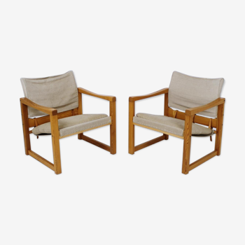 Pair of Armchairs Karin Mobring 1970s