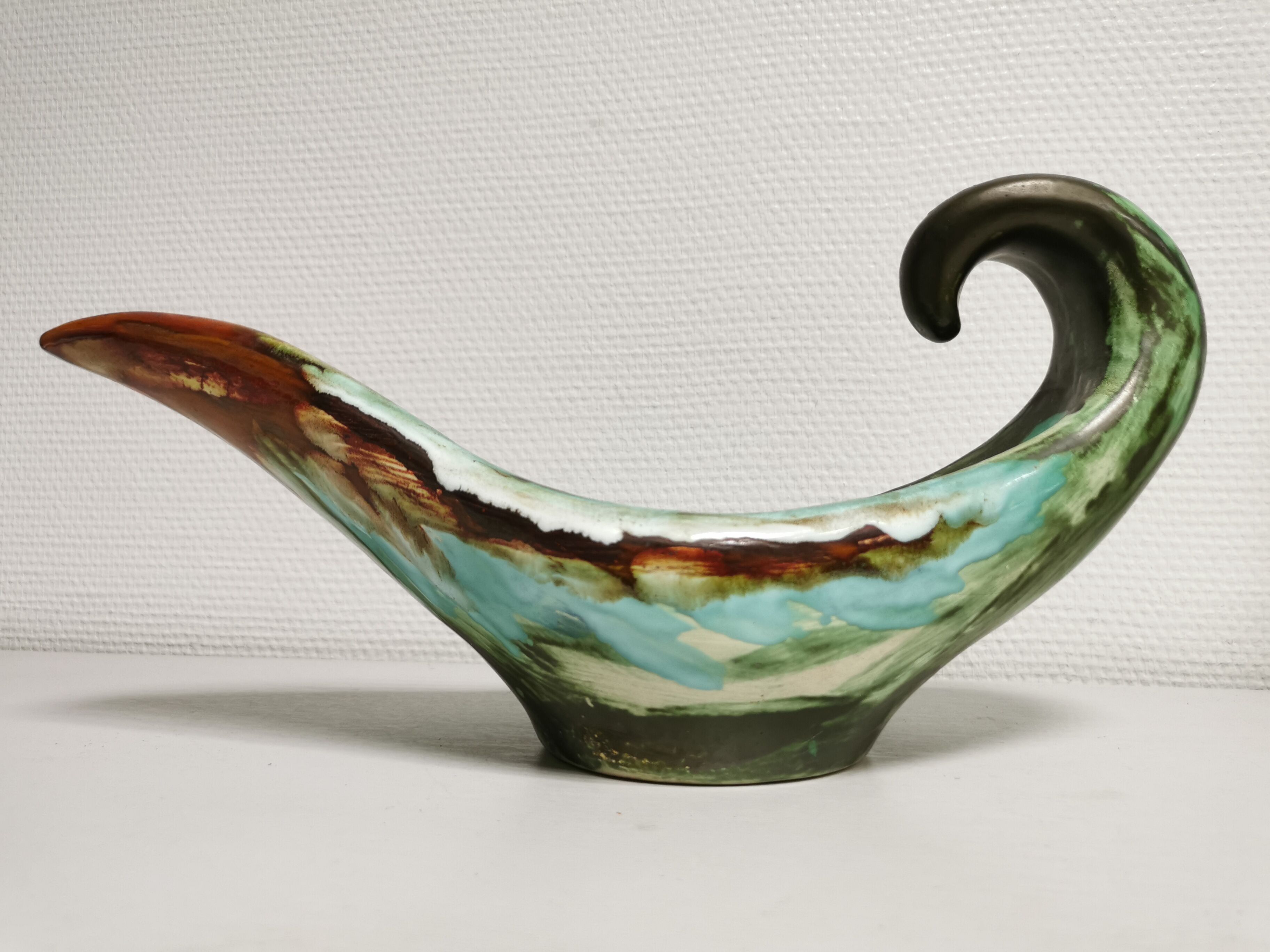 Cup / Vacuum vintage ceramic pocket LONGWY