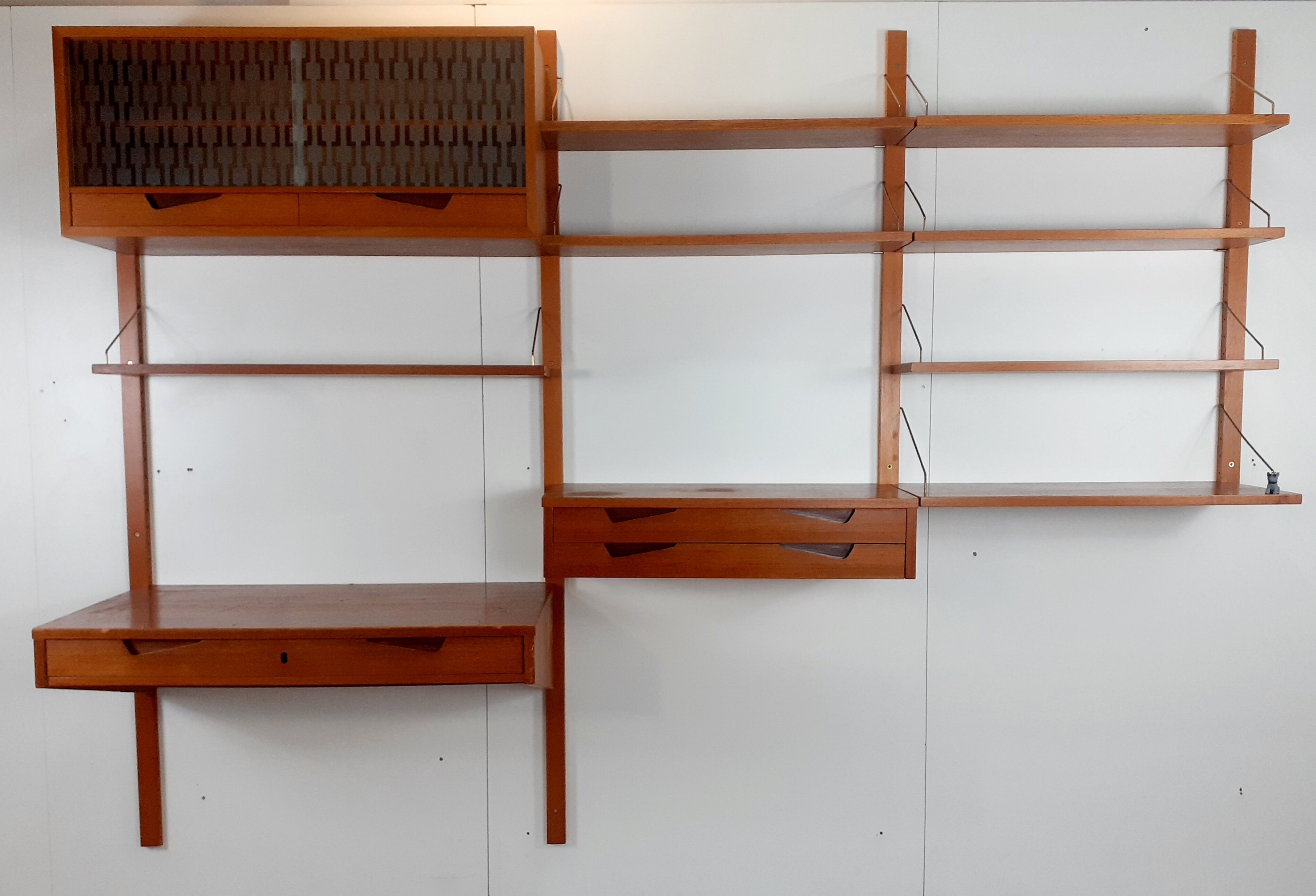 RIVAL wall shelves, Vintage Scandinavian 1960s