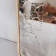 Vintage barber mirror 39 x 30 cm