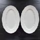 Pair of classic oval dishes
