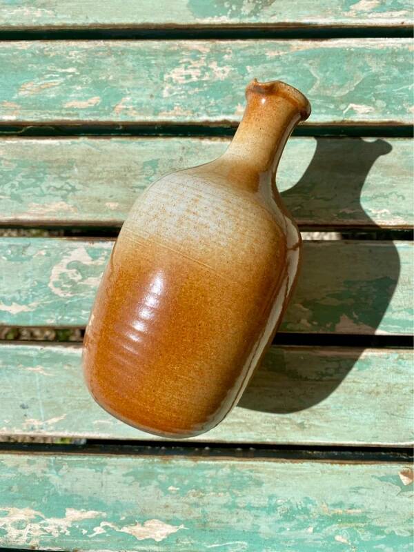 Vintage stoneware jug without handle