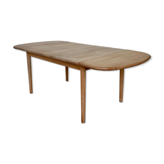 Scandinavian coffee table solid oak Hans Wegner