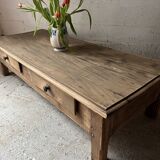 Low farmhouse table