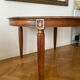 Extendable wooden table