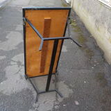 Table basse fer forge carrelages poisson deco