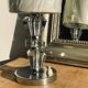 Vintage lamp in crystal and chrome French manufacture PL Shade