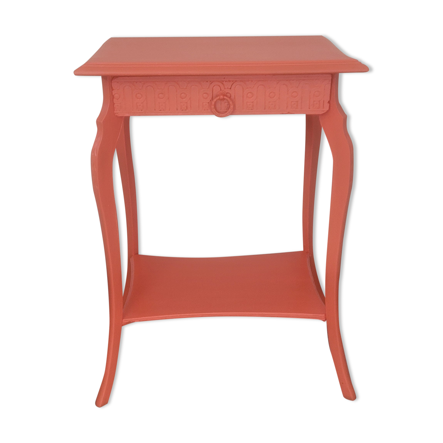 Orange art deco entrance furniture console
