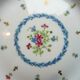 Assiette en porcelaine de Limoges pour Haviland bleue et or