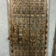 Central Africa around 1900 2 very large doors entirely carved iguanas,