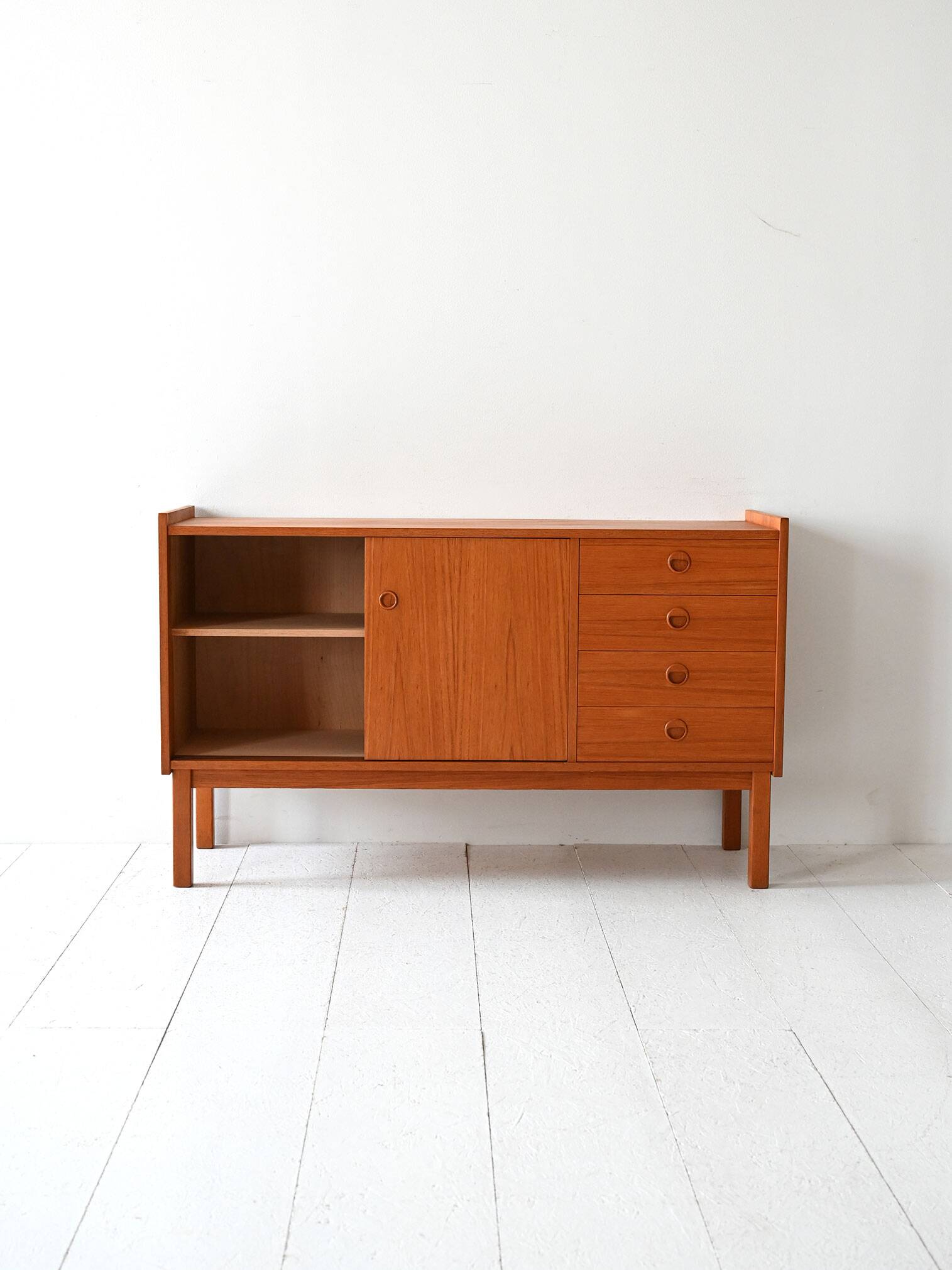 1950s/60s Scandinavian Teak Sideboard Cabinet