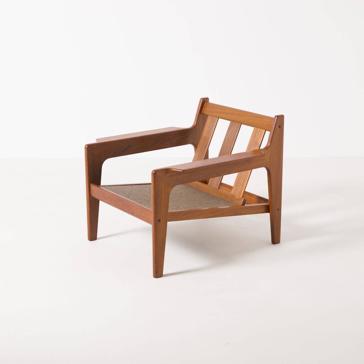 Set of 2 Teak Easy chairs by Arne Wahl Iversen for Komfort, Denmark, 1960s