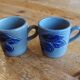 Tasses à kirsch alsaciennes