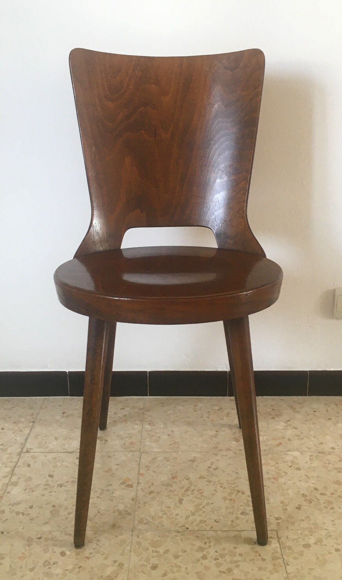 2 vintage 1960s dove baumann chairs