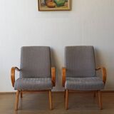 Fauteuils Mid-Century, 1960s, Set de 2.