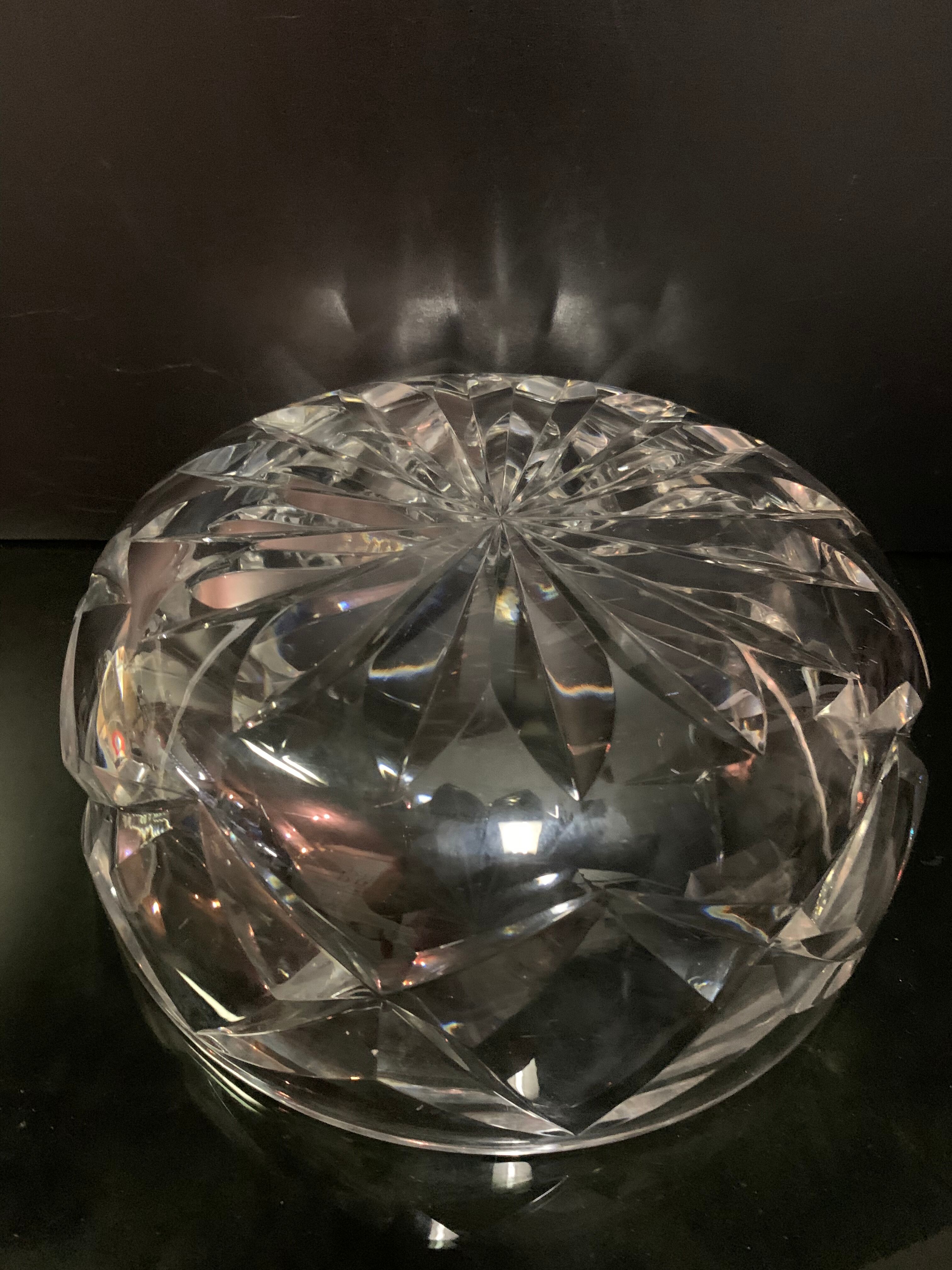 Saint Louis, crystal fruit cup