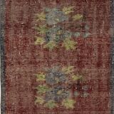 Anatolian handmade vintage rug 316 cm x 63 cm