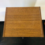 Filing cabinet with a curtain