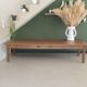 Grande table basse de ferme ancienne 220cm