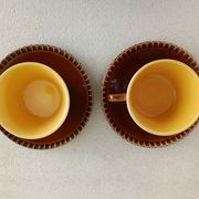 Tasse et soucoupe Digoin Sarreguemines
