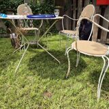 Salon de jardin en fer forgé
