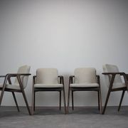 Set of 4 Lolita Dining Chair with Arms by Porada, 21st Century