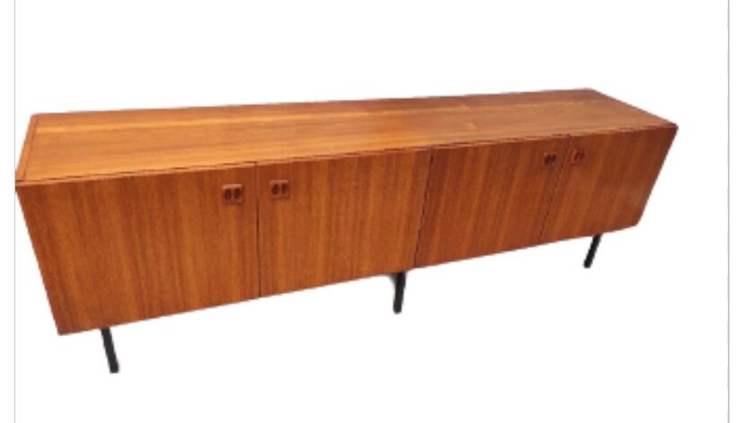 70s teak sideboard vintage Scandinavian sideboard