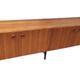 Teak sideboard from the 1970s, vintage Scandinavian sideboard.