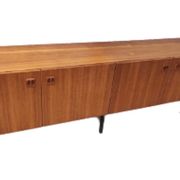 Teak sideboard from the 1970s, vintage Scandinavian sideboard.