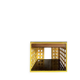 Table basse jaune