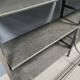 Industrial Iron Library Wall Shelving Cabinet