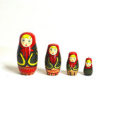Vintage matryoshkas