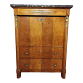 Secretary walnut empire