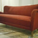 Sofa sofa 3 seats 50/60s Danish sculptural