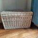 Vintage wicker box