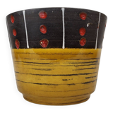 Vintage ceramic pot cover 60 Scheurich