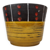 Vintage ceramic pot cover 60 Scheurich