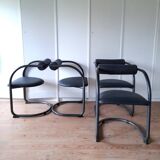 Set of 4 80s dining room chairs