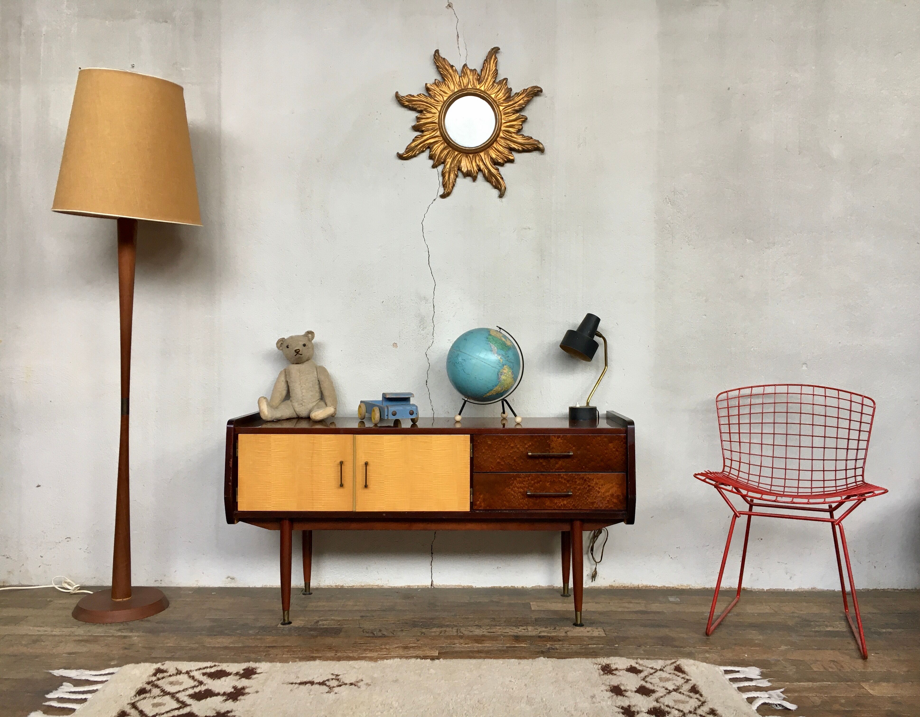 Enfilade vintage 1950 rétro