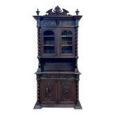 Two-part Renaissance oak buffet, 19th century