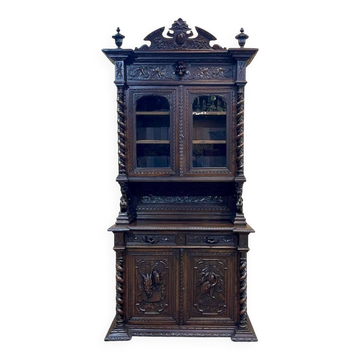 Two-part Renaissance oak buffet, 19th century