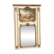 Trumeau Parquet Mirror Gallant Scene Late 19th