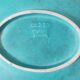 Flat empty pocket oval West Germany