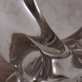 Paire de bougeoirs deux branches cristal