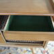 Enfilade vintage chêne clair pieds compas