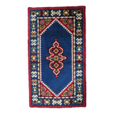 Tapis vintage français Savonnerie fait main en laine – 94 x 170 cm – 1960s