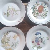 Ceramic plates. 70s/80s Work inspired by the 16th and 17th centuries.