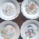 Ceramic plates. 70s/80s Work inspired by the 16th and 17th centuries.