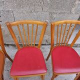 Chaises baumann assises similicuir